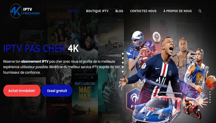 IPTV PAS CHER 4K