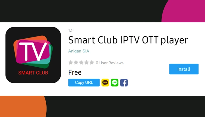 Smart Club IPTV OTT player