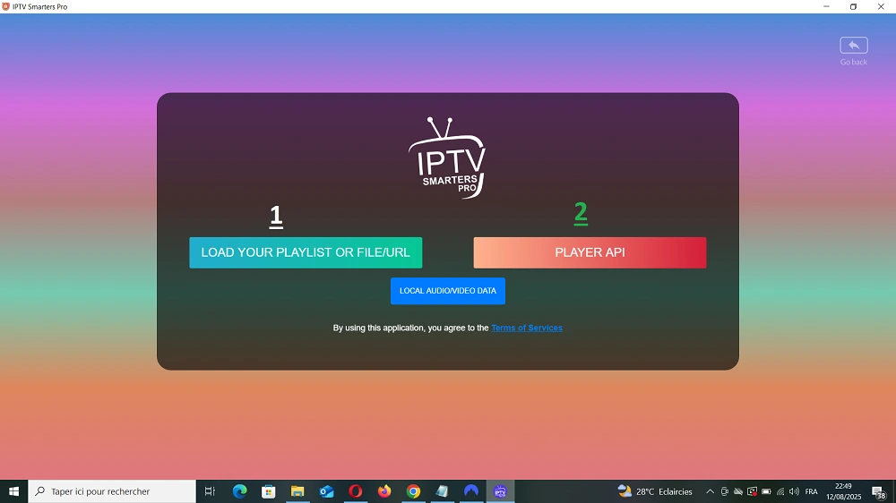 ajouter un playlist sur iptv smarters pro