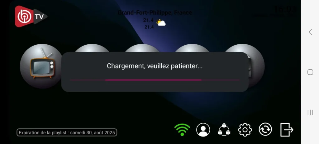les chaînes, playlists et programmes