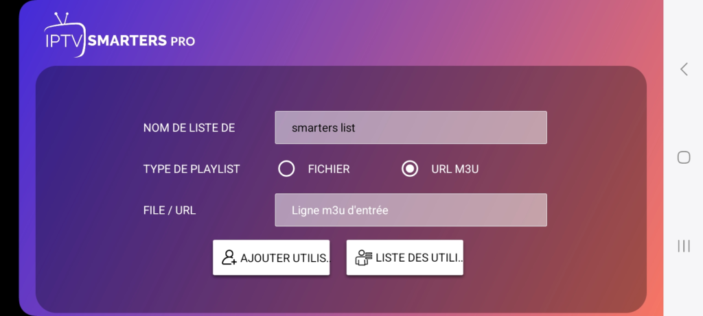 format M3U