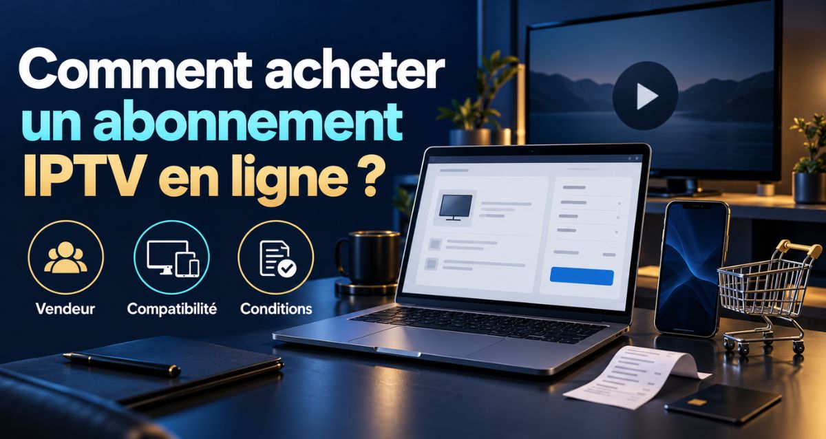 Comment acheter un abonnement IPTV en ligne