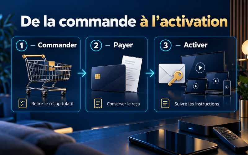 Comment commander et payer en ligne