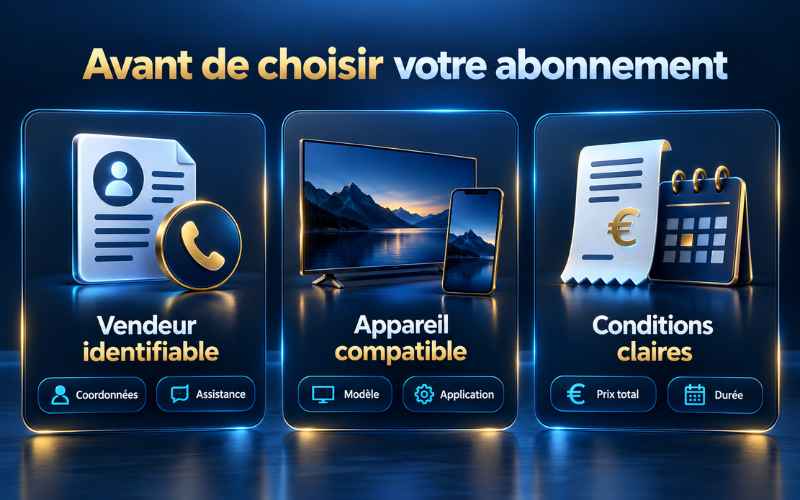 Où acheter un abonnement IPTV fiable